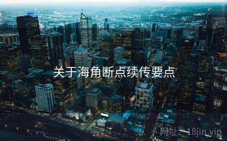 关于海角断点续传要点 关于海角断点续传要点