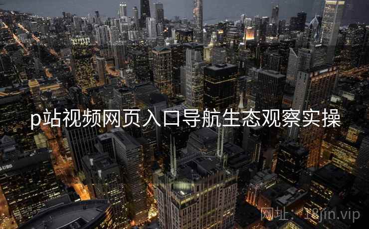 p站视频网页入口导航生态观察实操 p站视频网页入口导航生态观察实操