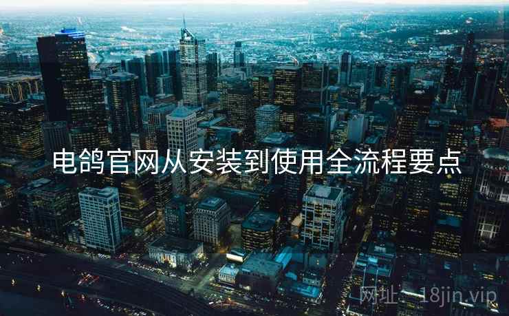 电鸽官网从安装到使用全流程要点